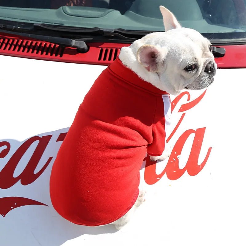 This luxury dog jacket transforms your pet into the icon of street style and comfort. Crafted for those who demand elegance and boldness, the vivid red design embraces both warmth and personality, ensuring every walk is a moment worth capturing - Luxempirez