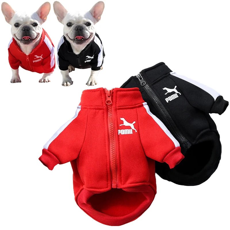 This luxury dog jacket transforms your pet into the icon of street style and comfort. Crafted for those who demand elegance and boldness, the vivid red design embraces both warmth and personality, ensuring every walk is a moment worth capturing - Luxempirez