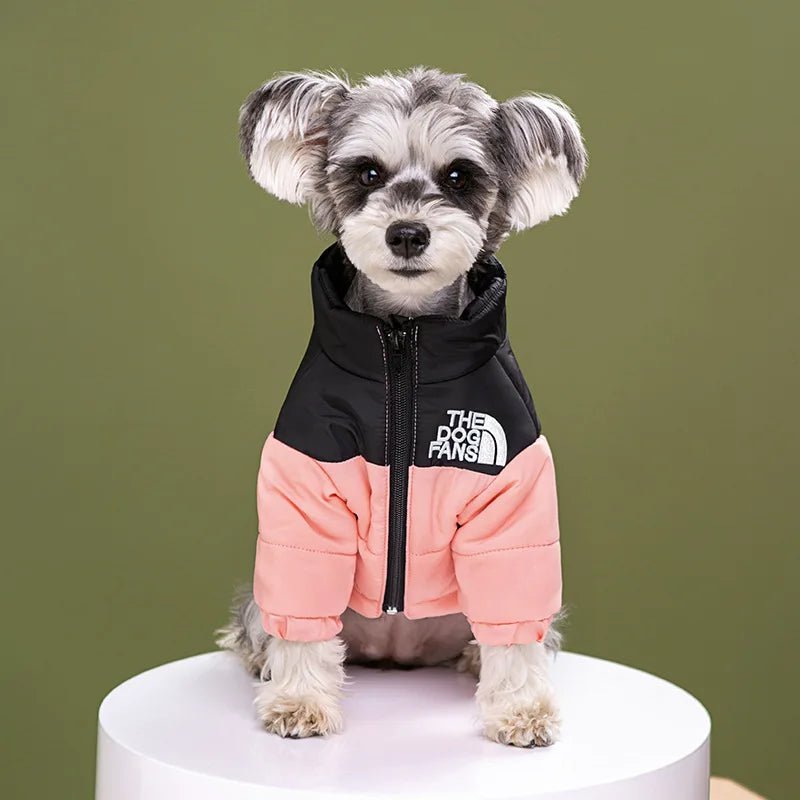 This "The Dog Fans" jacket blends luxury and elegance for your four - legged friend. Made from premium materials, it delivers outstanding comfort while elevating your dog's style on every walk. - Luxempirez