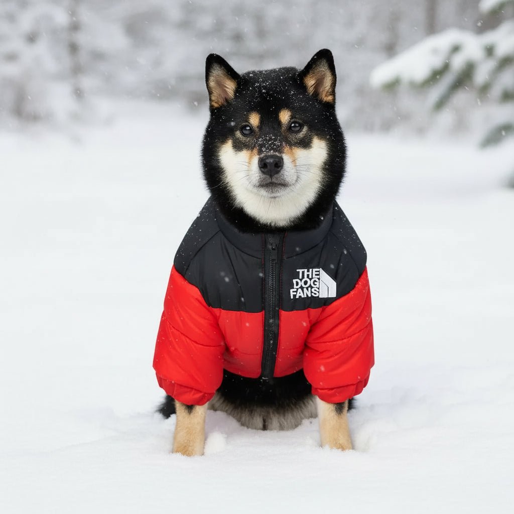 This "The Dog Fans" jacket blends luxury and elegance for your four - legged friend. Made from premium materials, it delivers outstanding comfort while elevating your dog's style on every walk. - Luxempirez