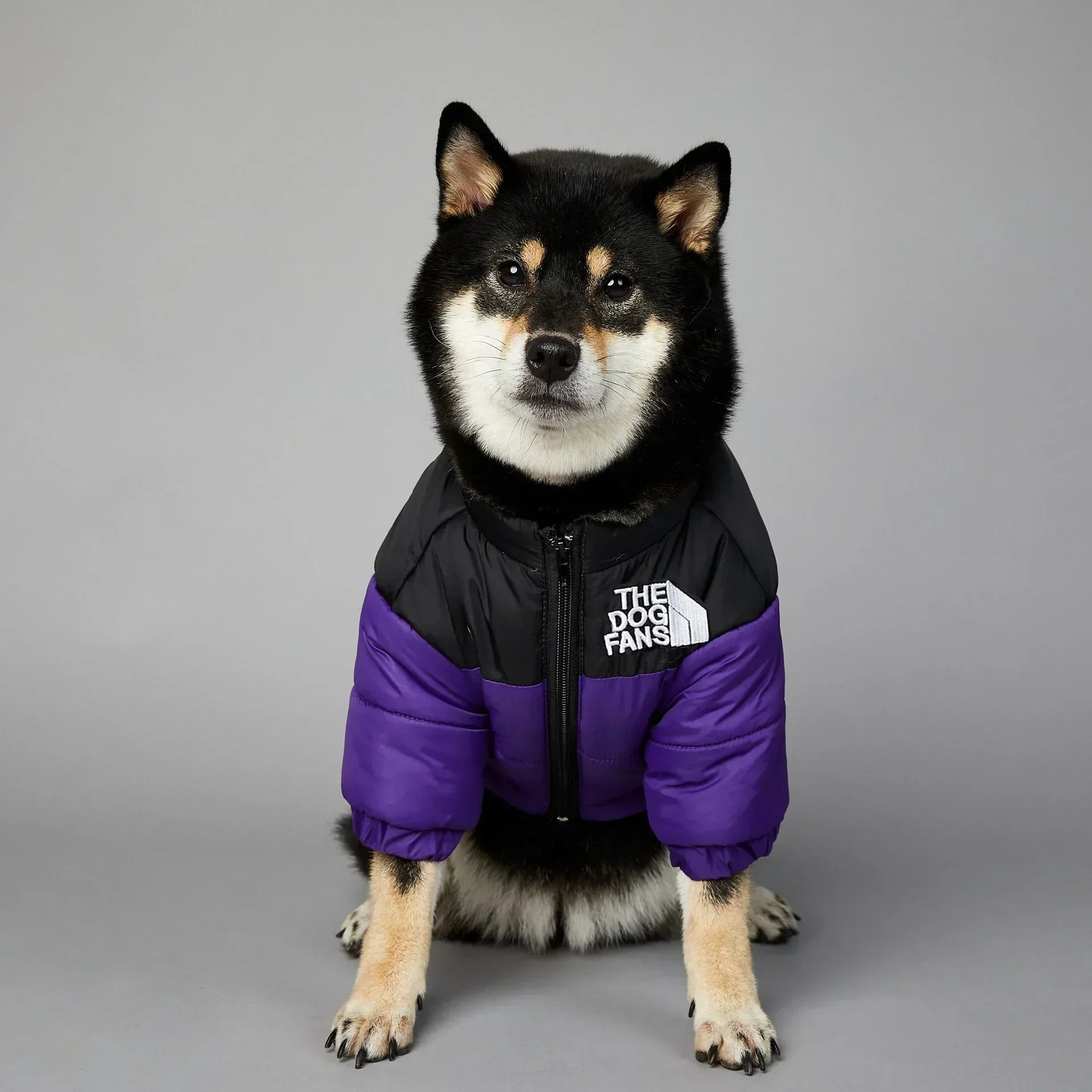 This "The Dog Fans" jacket blends luxury and elegance for your four - legged friend. Made from premium materials, it delivers outstanding comfort while elevating your dog's style on every walk. - Luxempirez