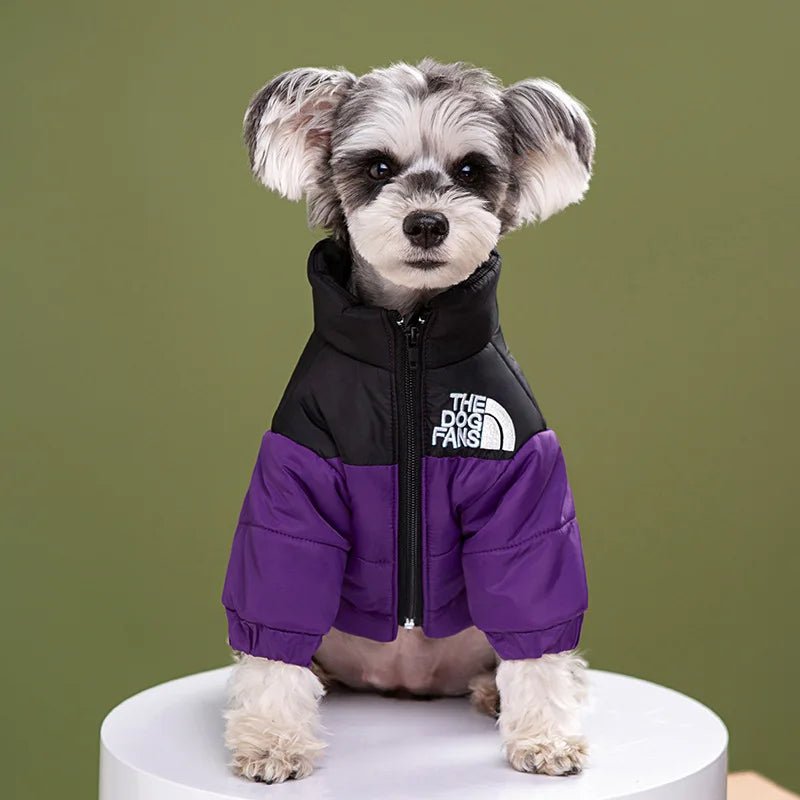 This "The Dog Fans" jacket blends luxury and elegance for your four - legged friend. Made from premium materials, it delivers outstanding comfort while elevating your dog's style on every walk. - Luxempirez