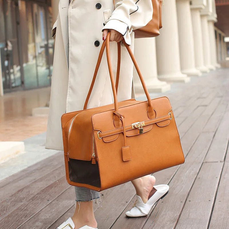Treat your beloved companion to pure elegance with our premium dog carrier bag. Crafted from high - end materials, this exquisite design combines chic sophistication and practical comfort. - Luxempirez
