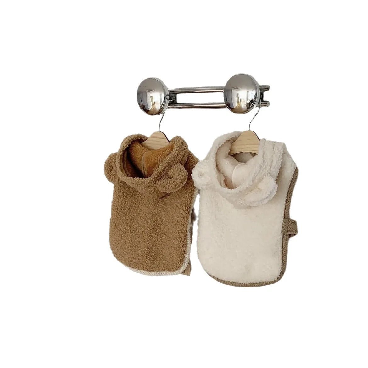 Warm Pet Clothing Cape Pet Hood Cape Small Dog Cat Teddy Autumn and Winter Thickened Puppy Clothes Designer Dog Clothes - Luxempirez