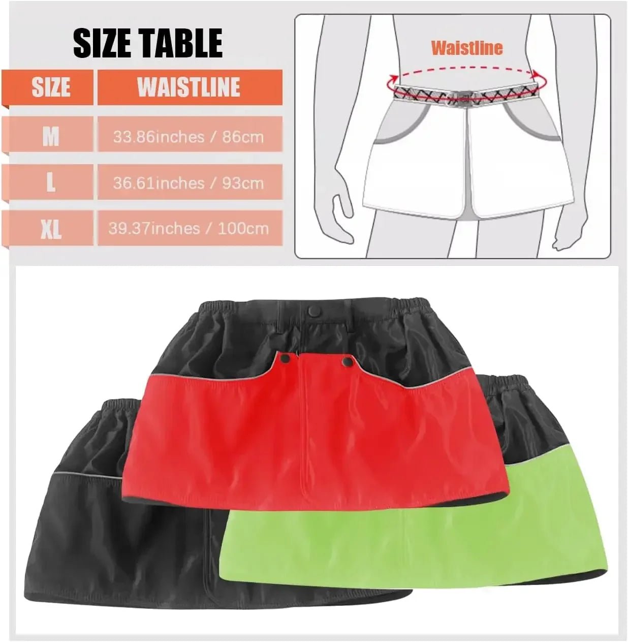 Tablier de dressage imperméable pour chien avec ceinture réglable et plusieurs poches, conçu pour garder toutes les friandises, jouets et outils organisés pendant les séances de dressage en plein air. - Luxempirez