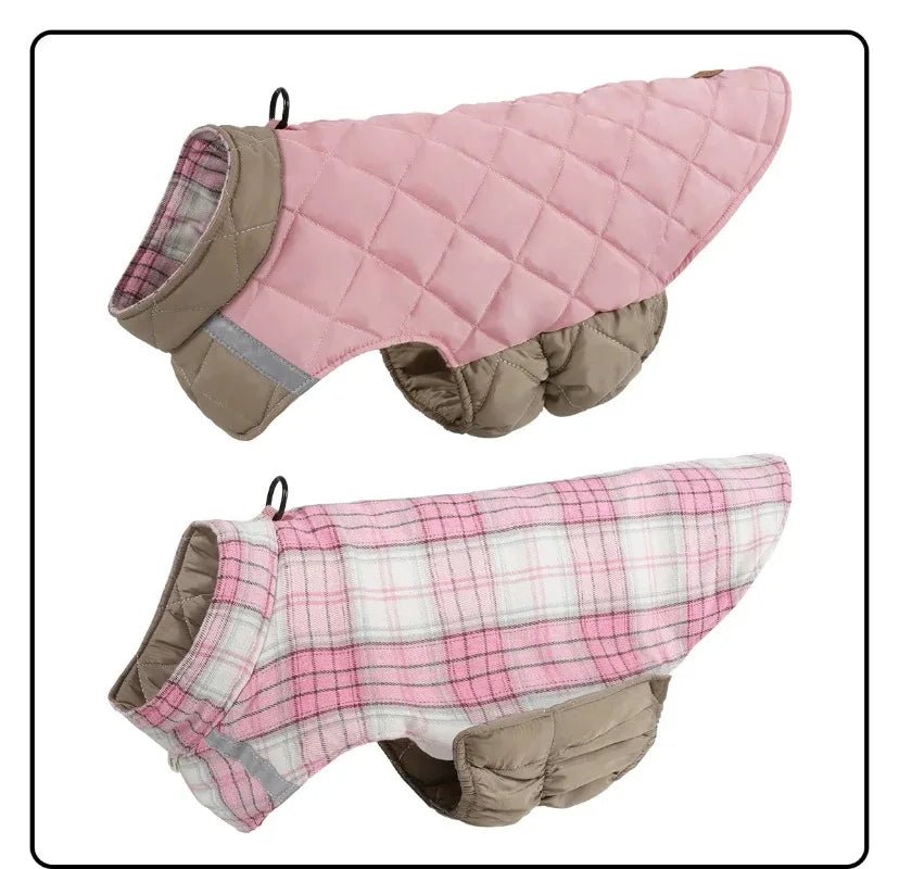 Winter Warm Dog Jacket Coat Reflective Waterproof Windproof Lightweight Pet Clothing Jackets for Small Medium Large Dogs - Luxempirez